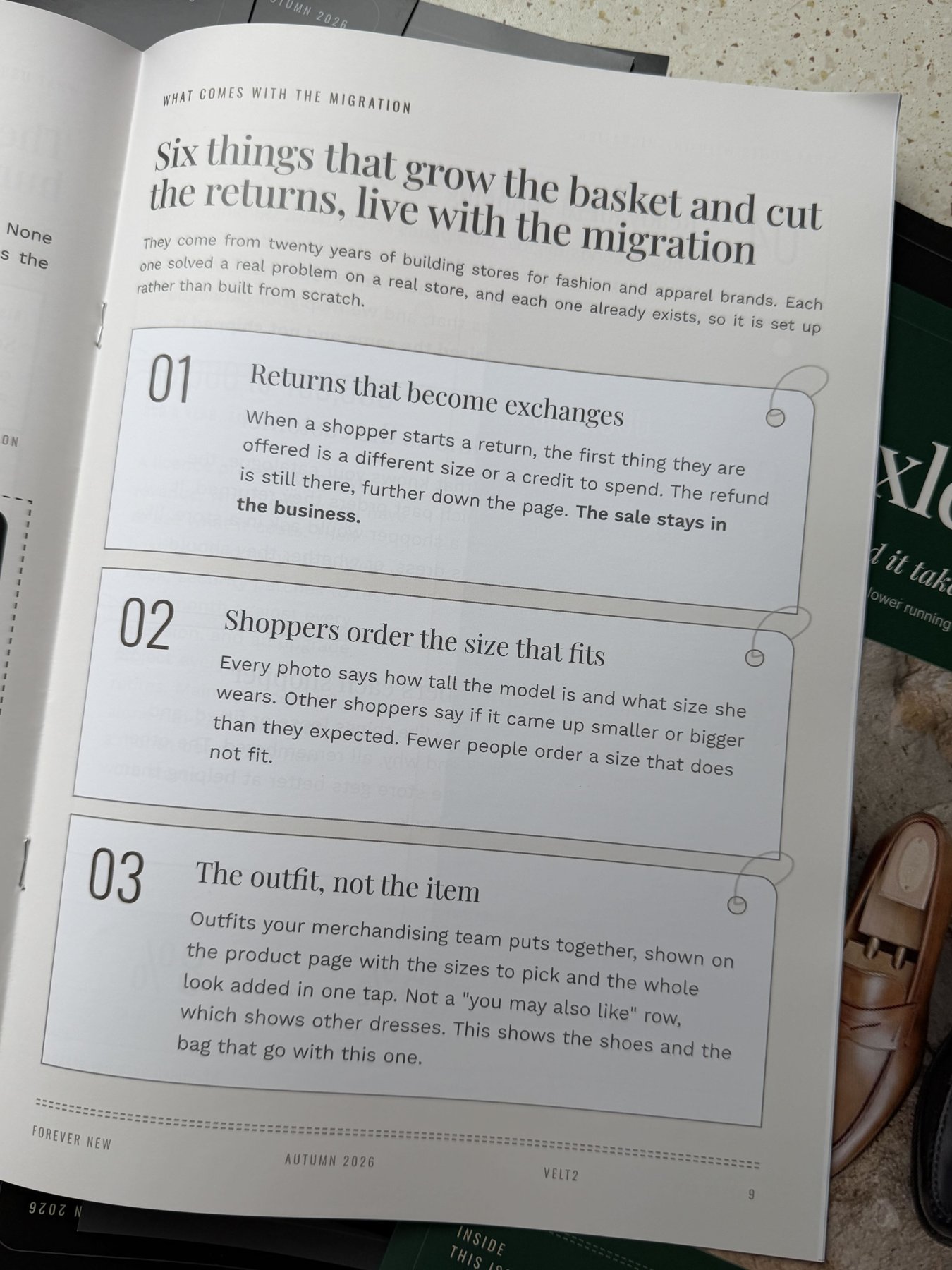 Spread: six things that grow the basket and cut the returns